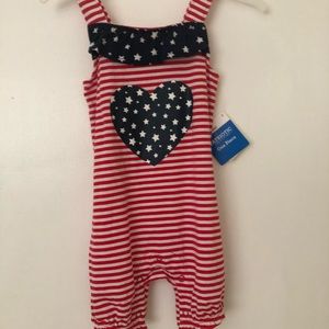 Patriotic baby onesies
